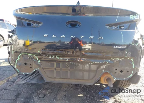 2019 Hyundai Elantra Limited z USA, uszkodzony, nr VIN KMHD84LF2KU782813